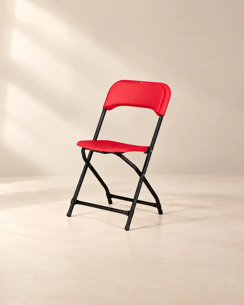 Silla plegable infantil de plástico