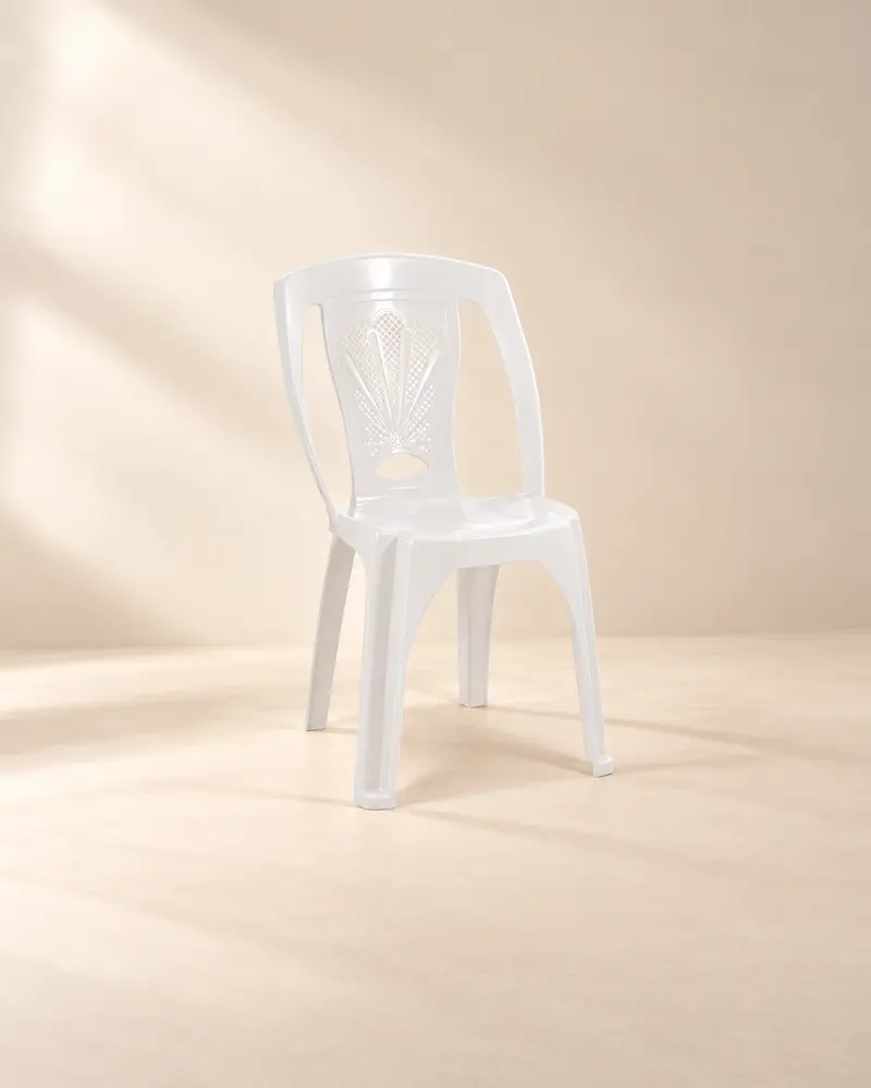 Silla de plástico con o sin coderas