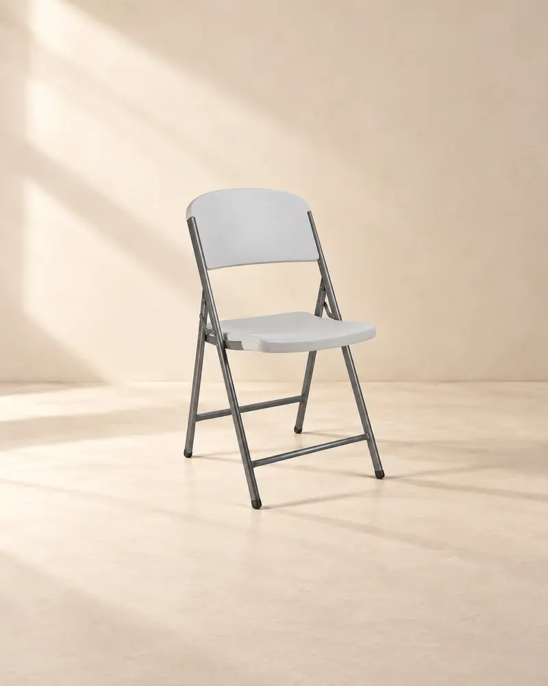 Silla plegable de plástico inflado/soplado